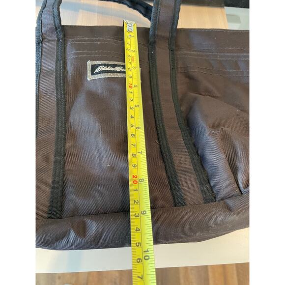 Eddie Bauer Midi Drawstring Brown Tote - Picture 8 of 11